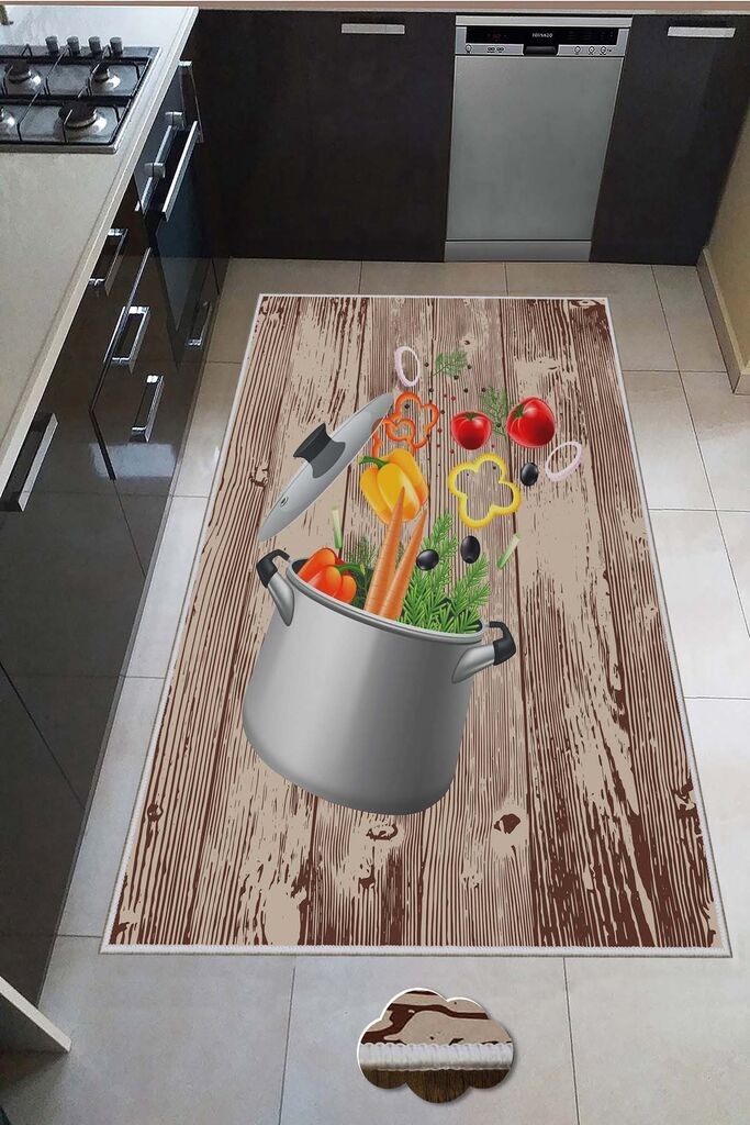 Conceptum Hypnose tepih Hmnt555, pravougaoni, 60 x 100 cm, šareni