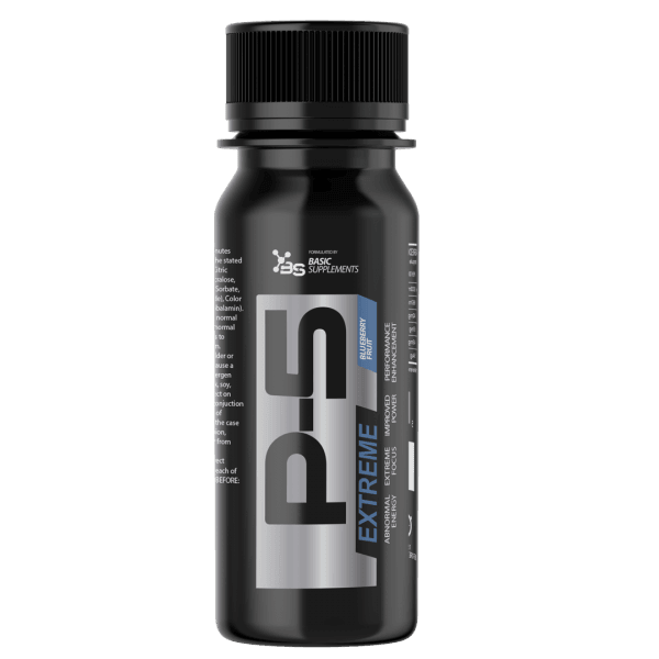Basic Supplements Shot P-5 Psychopath, 60 ml, Borovnica