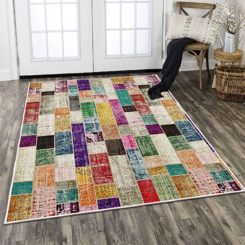 Conceptum Hypnose Tepih Els1879, Pravougaoni, 80 x 200 cm, Šareni