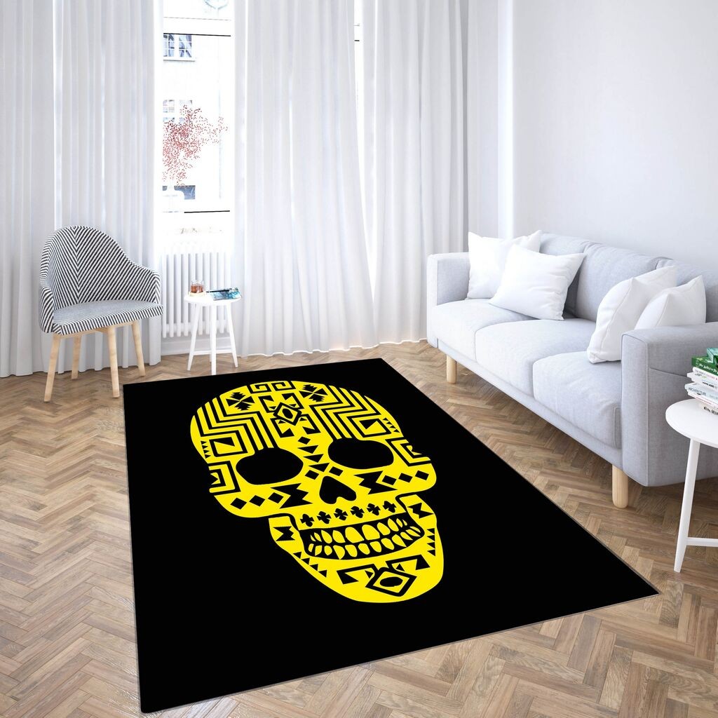 Conceptum Hypnose Tepih Cgkids17, Pravougaoni, 100 x 140 cm, Crno-žuti