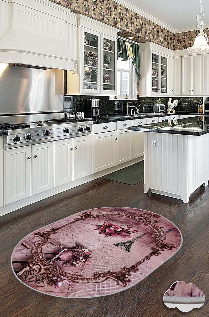 Conceptum Hypnose Tepih Hmnt907, Ovalni, 80 x 200 cm, Šareni