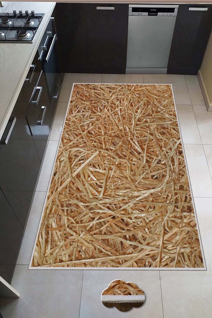 Conceptum Hypnose tepih Hmnt561, pravougaoni, 50 x 80 cm, žuti