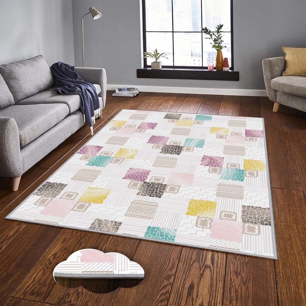 Conceptum Hypnose Tepih Eexfab1158, Pravougaoni, 140 x 220 cm, Šareni