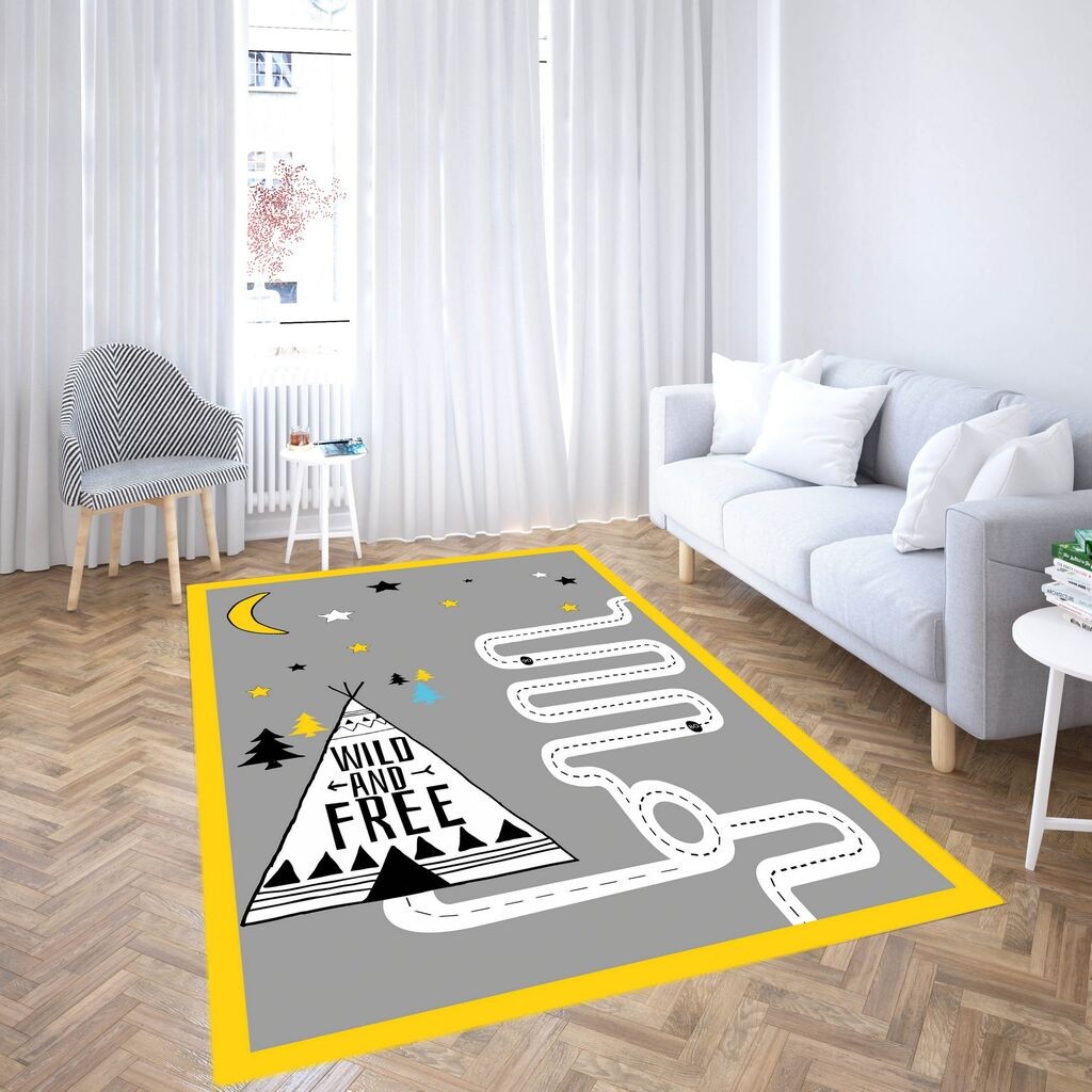 Conceptum Hypnose tepih Cgkids21, pravougaoni, 80 x 140 cm, šareni