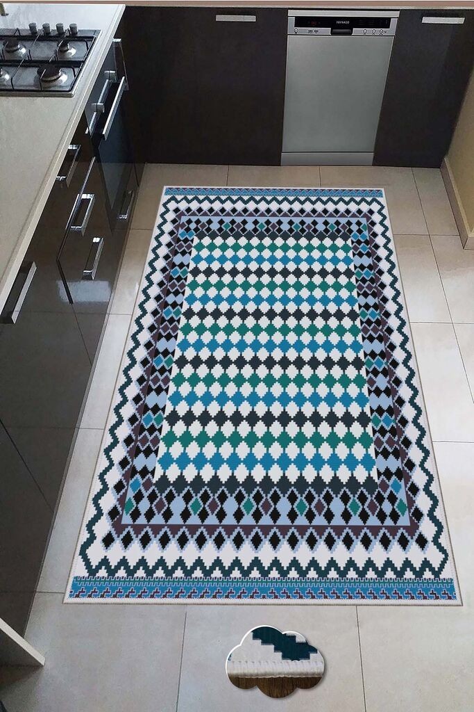 Conceptum Hypnose tepih Hmnt551, pravokutni, 120 x 180 cm, plavi