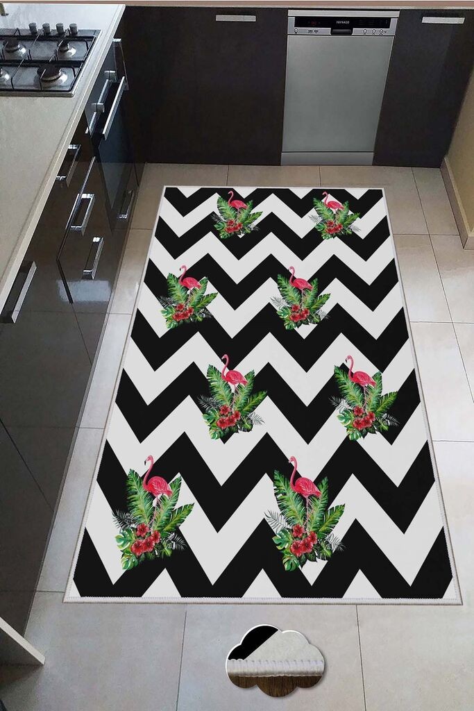 Conceptum Hypnose Tepih Hmnt554, Pravougaoni, 60 x 100 cm, Šareni