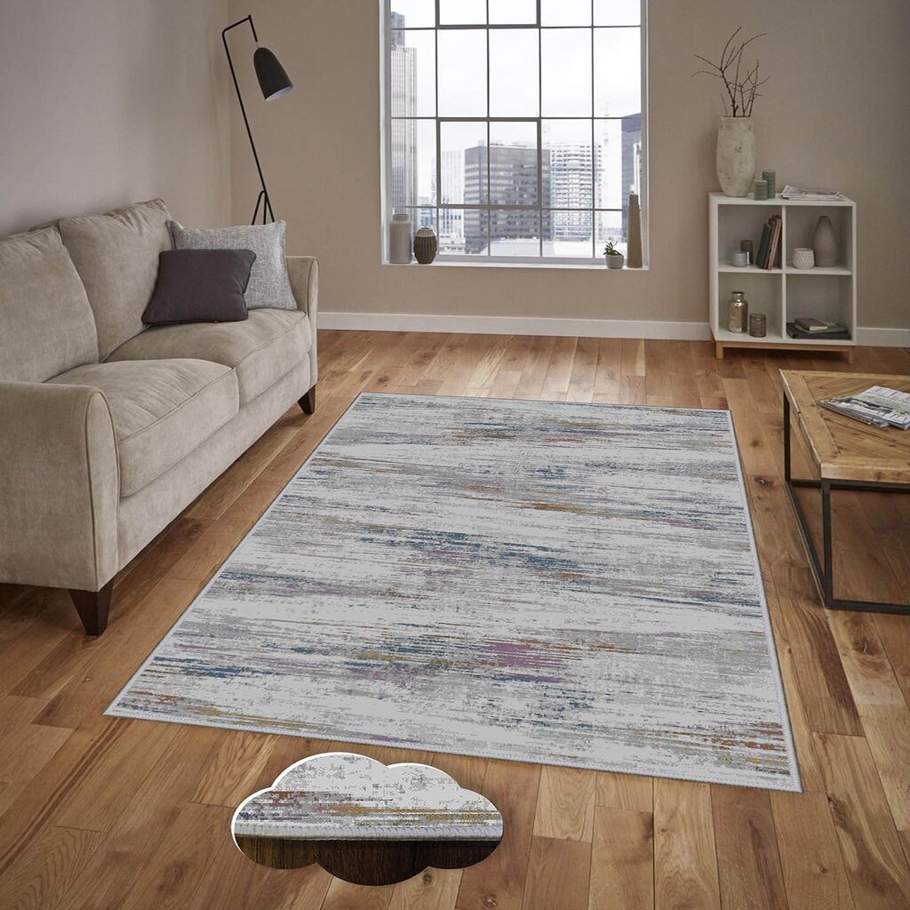 Conceptum Hypnose tepih Eexfab1191, pravokutni, 100 x 200 cm, siva