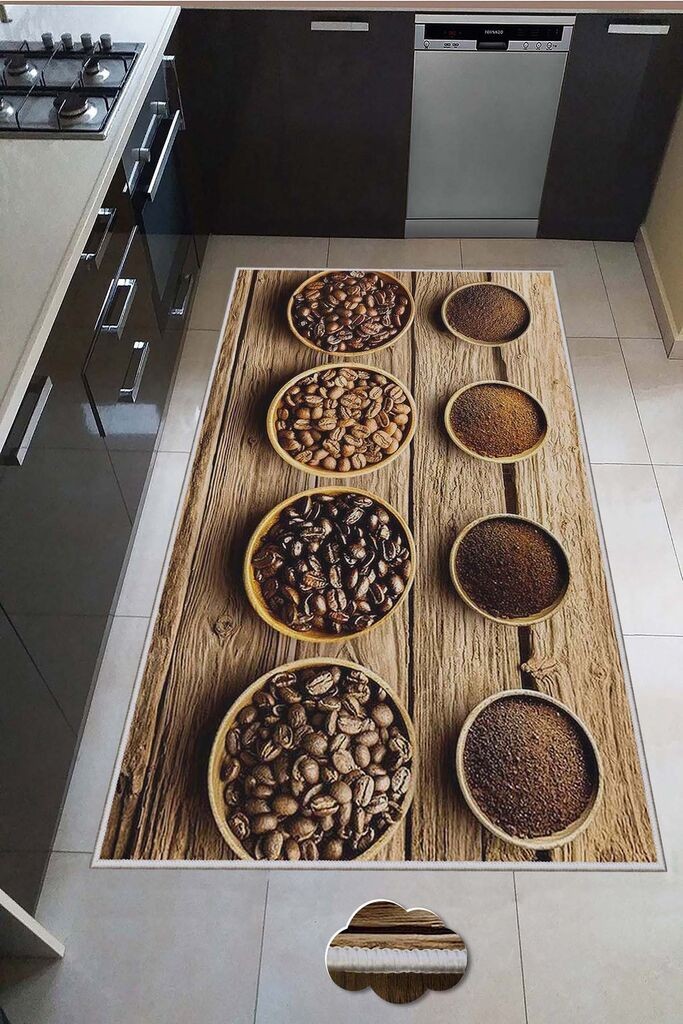 Conceptum Hypnose tepih Hmnt582, pravokutni, 50 x 80 cm, smeđa