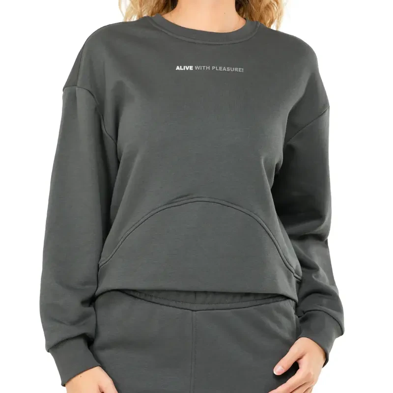 Ženska dukserica "Sreća na istoku", plava