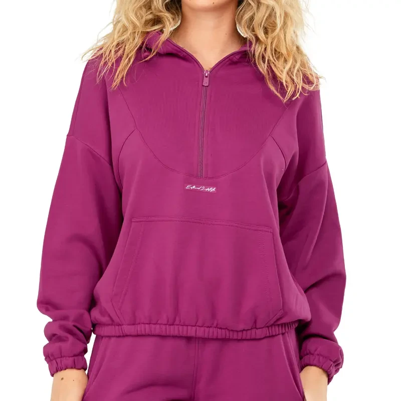 Ženska dukserica Luzia, marke Eastbound, bordo