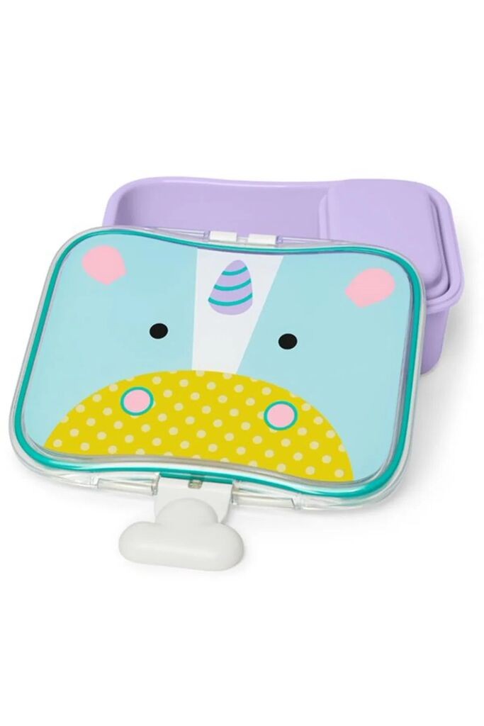 Skip Hop Kutija za užinu Jednorog, Svijetloplava