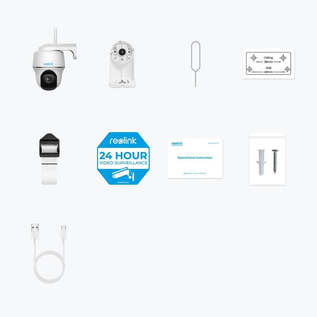 Reolink IP Kamer, Argus serija B430, Bijela