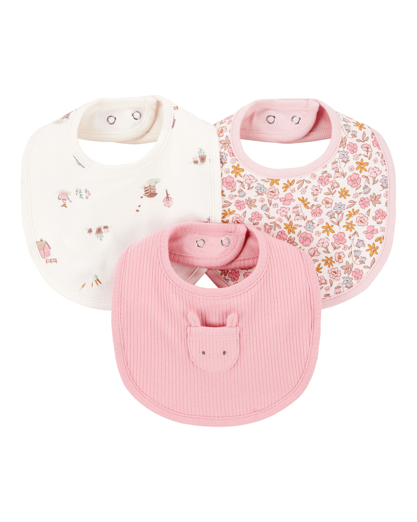 Carters Portikla za bebe, 1S938610, 3 komada, Roza