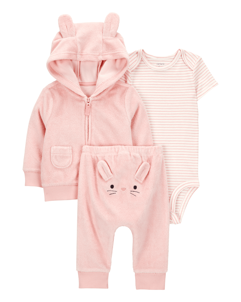 Carters Komplet za bebe 1S993910, Roze