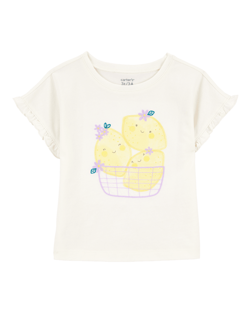 Carters Majica za bebe 1S413210, Bijela