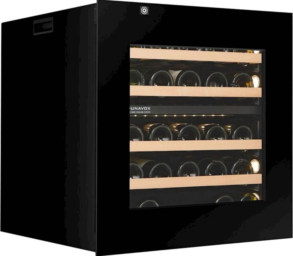 Dunavox Hladnjak za vino DXB-26-69DB-TO, 26 boca, Crni