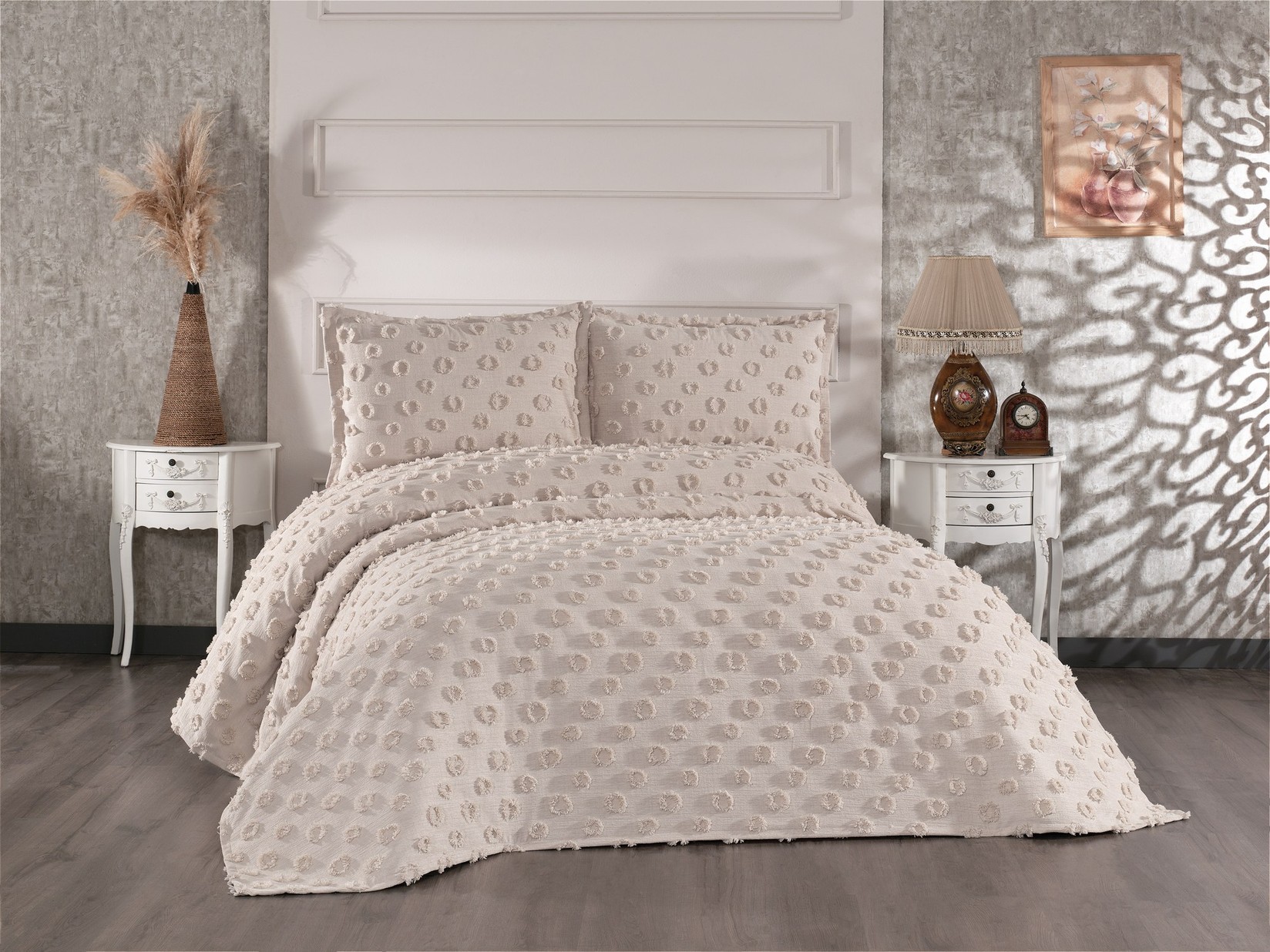 L'essentiel Maison Posteljina za francuski krevet Cappuccino