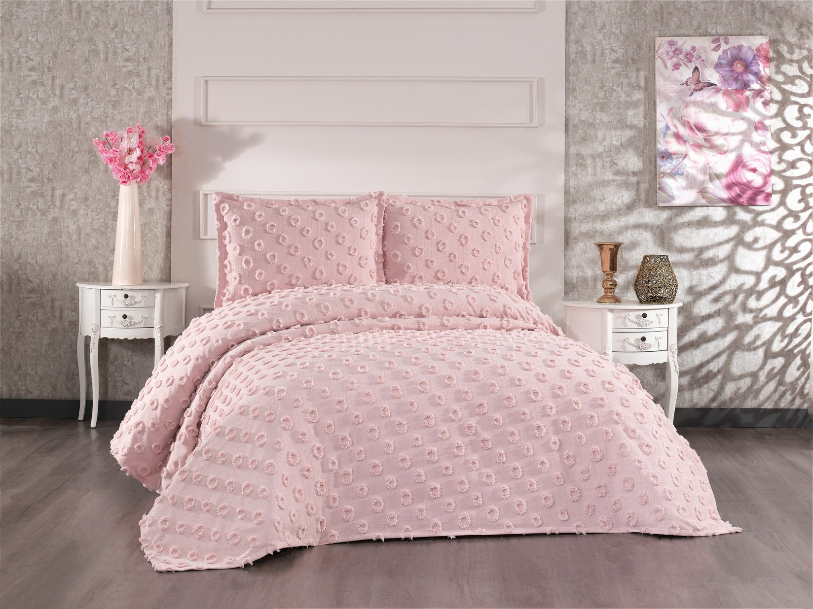 L'essentiel Maison set posteljine za francuski krevet bež boje