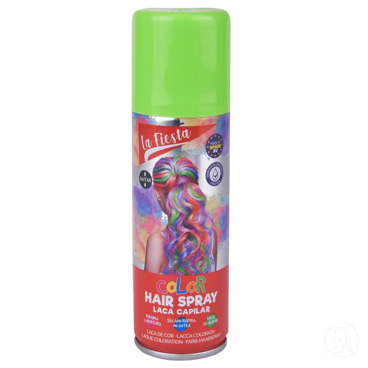 LA FIESTA Sprej u boji za kosu svijetlozelena 125ml