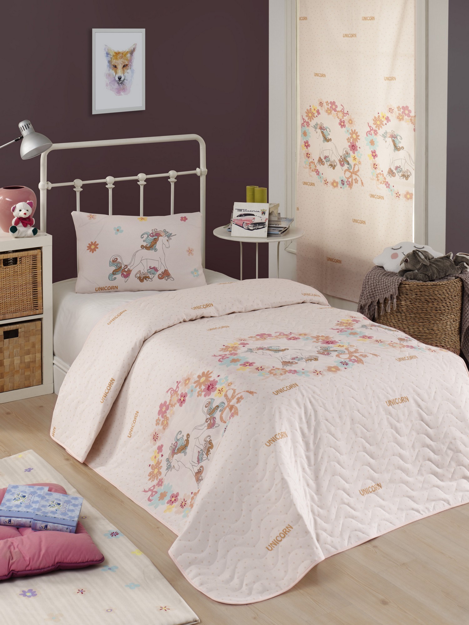 L'essentiel Maison Dječji set posteljine Pink-Beige