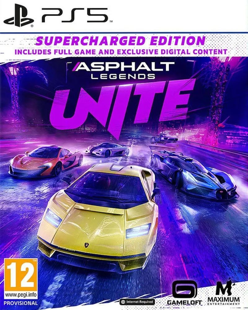 Igra SONY PS5 Asphalt Legends Unite - Supercharged Edition
