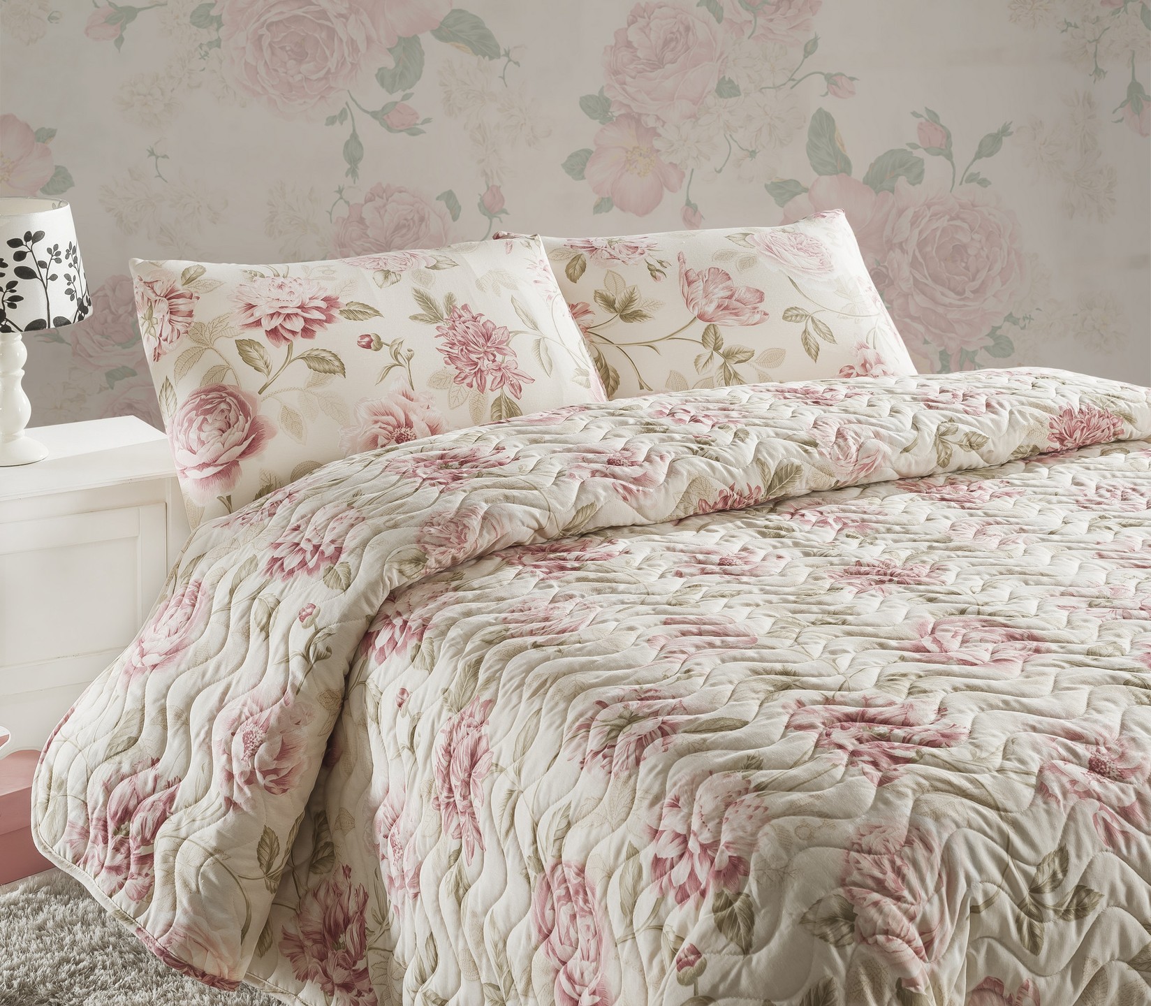 L'essentiel Maison Set posteljine za bračni krevet Šareni