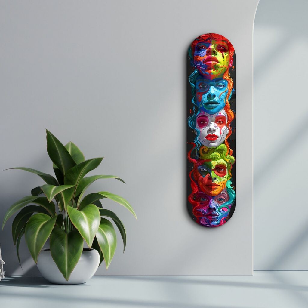 Wallity Zidna dekoracija 226SNG1101, 20x80cm, Šarena