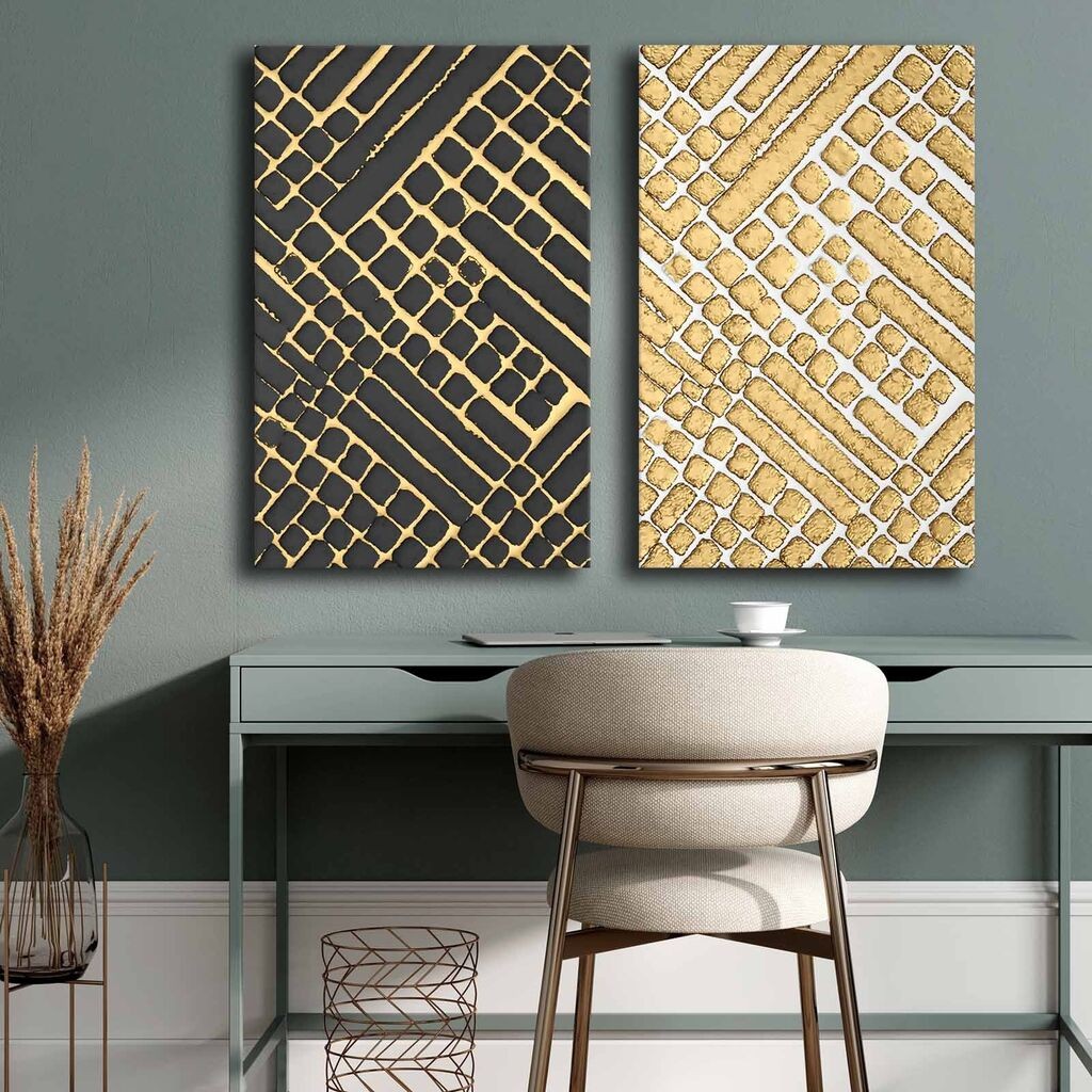 Wallity Zidna dekoracija 2P4570GSC-014cm, 2 komada