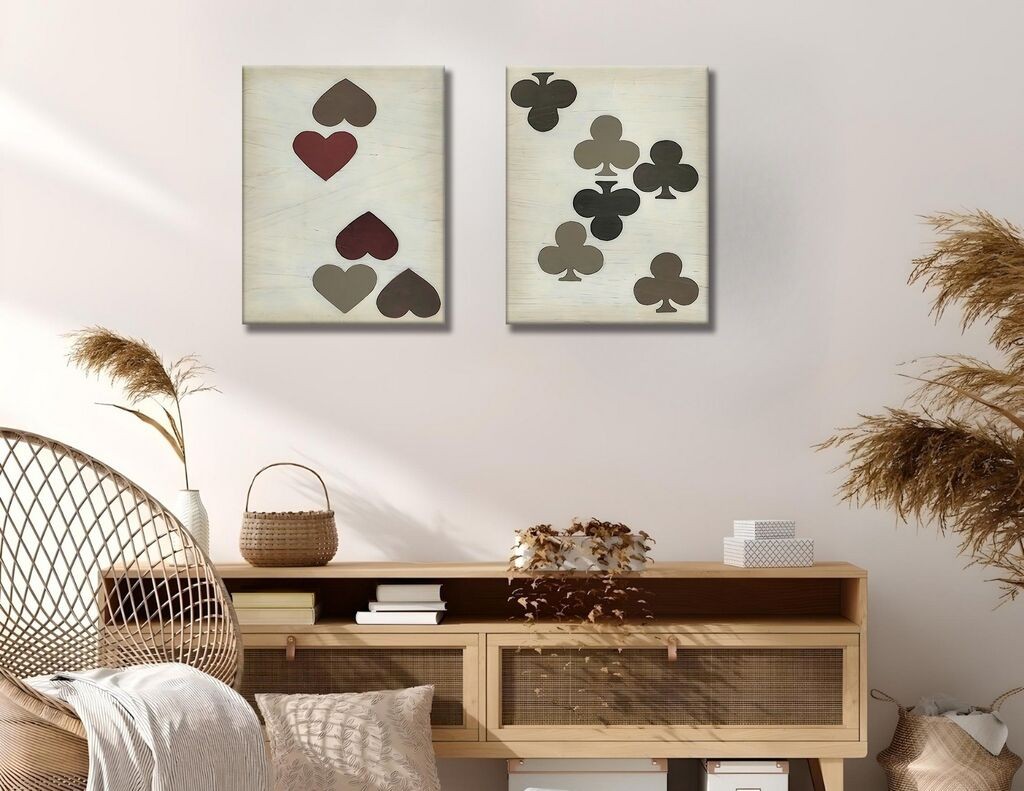 Wallity Zidna dekoracija IDC09, 30x40 cm, 2 komada