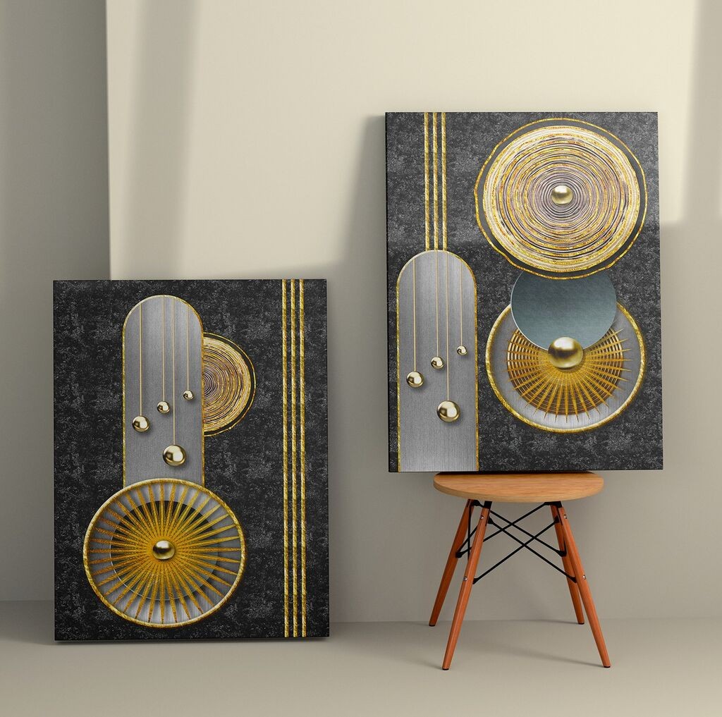 Wallity Zidna dekoracija 2KNV4347, 70 x 100cm, 2 komada