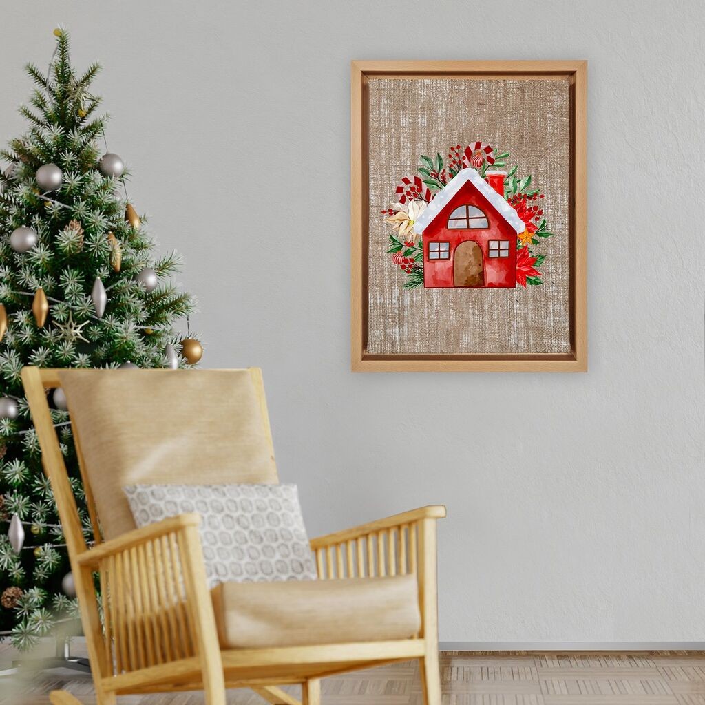 Wallity Zidna dekoracija NLJ06, 36 x 46 cm, Šarena