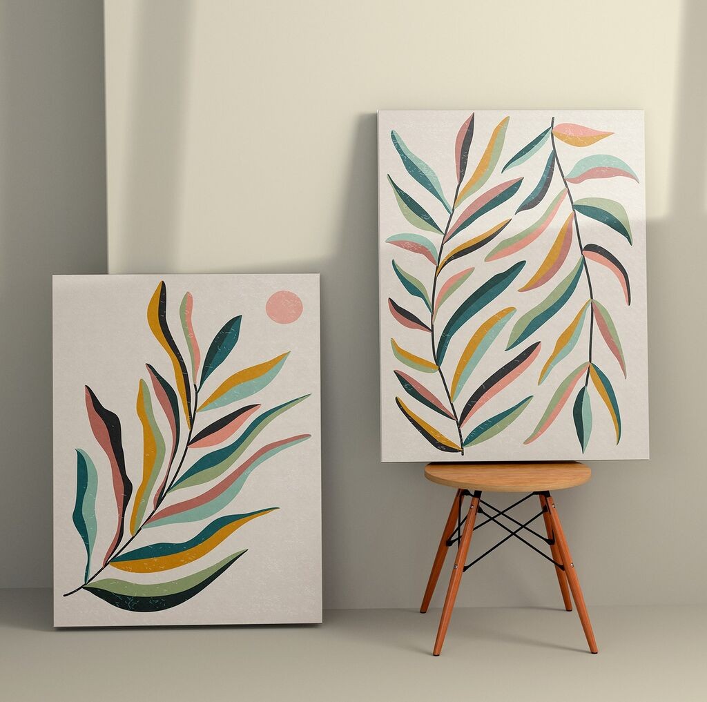 Wallity Zidna dekoracija 2KNV4326, 50 x 70cm, 2 komada