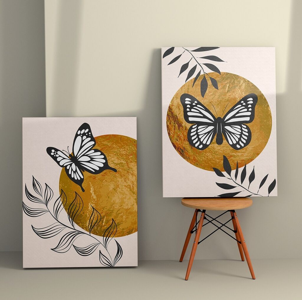 Wallity Zidna dekoracija 2KNV4322, 50 x 70cm, 2 komada