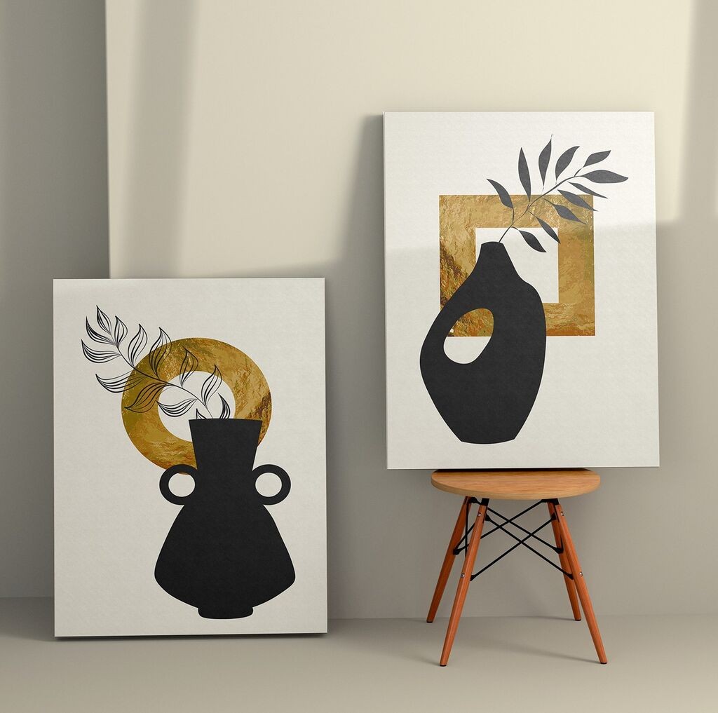 Wallity Zidna dekoracija 2KNV4279, 70 x 100cm, 2 komada