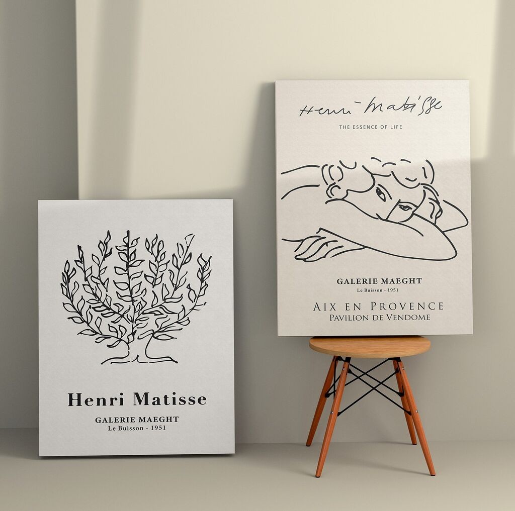 Wallity Zidna dekoracija 2KNV4275, 50 x 70cm, 2 komada