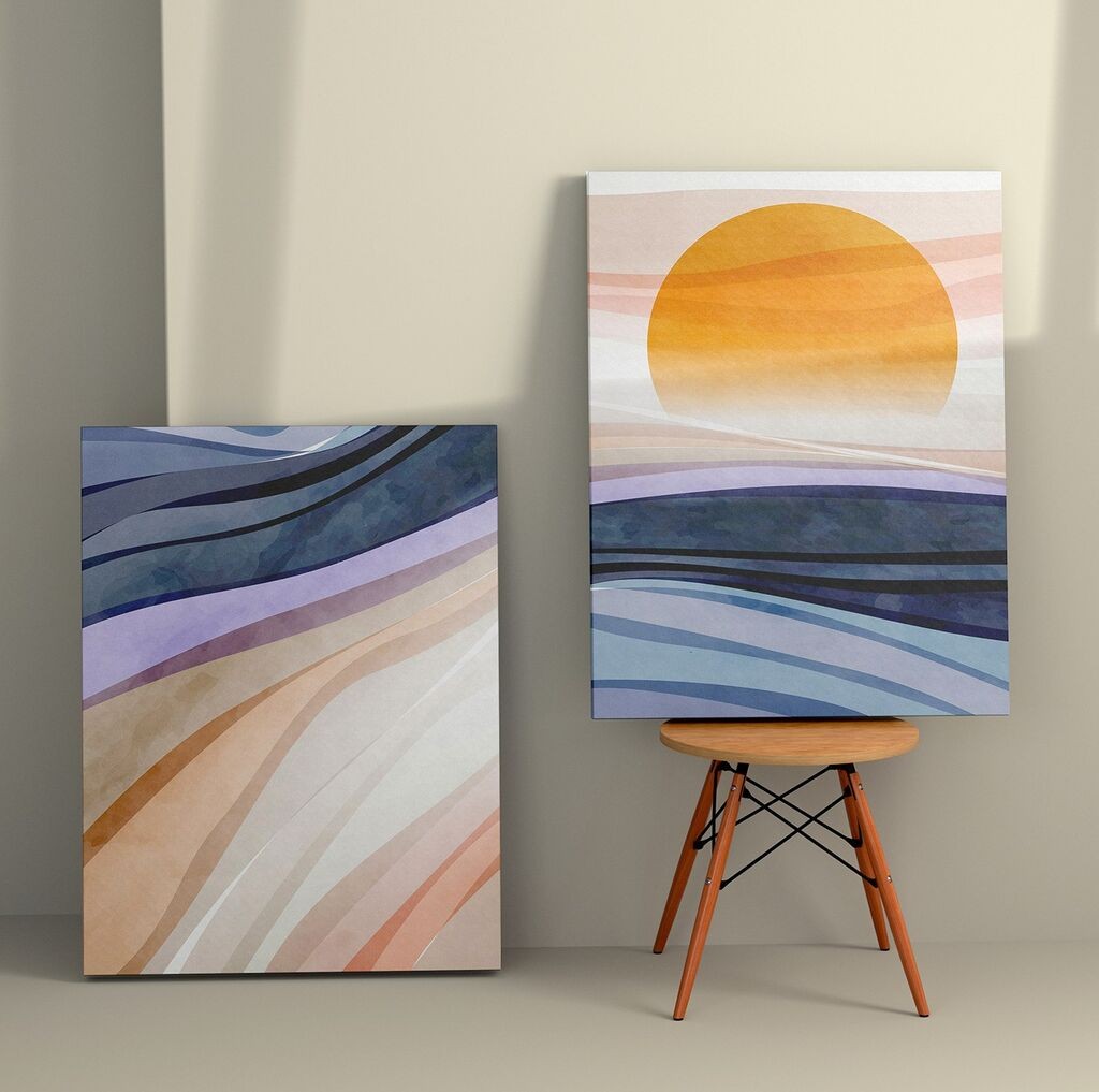 Wallity Zidna dekoracija 2KNV4336, 70 x 100cm, 2 komada