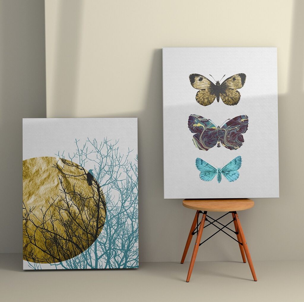 Wallity Zidna dekoracija 2KNV4298, 50 x 70cm, 2 komada