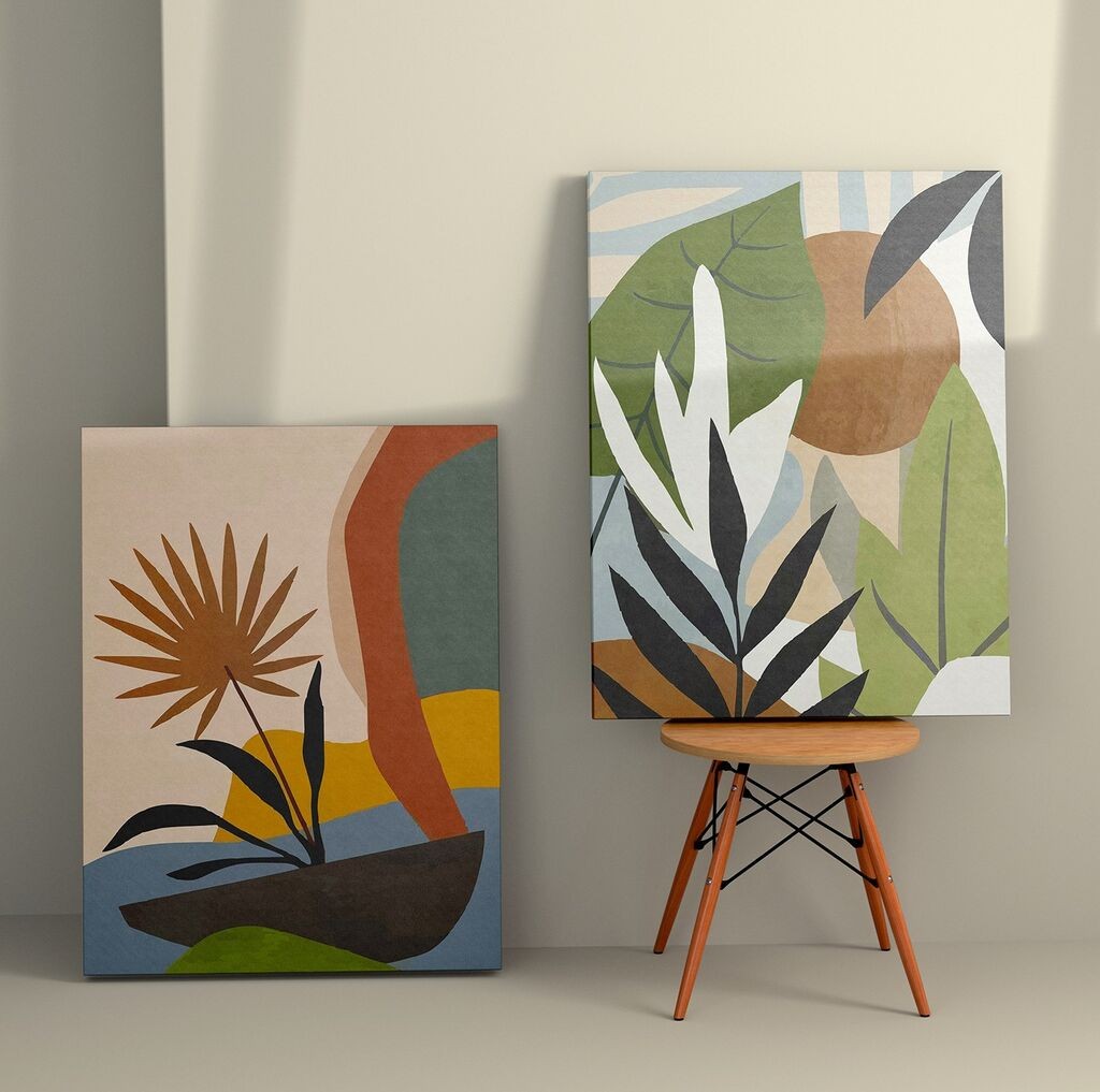 Wallity Zidna dekoracija 2KNV4316, 70 x 100cm, 2 komada