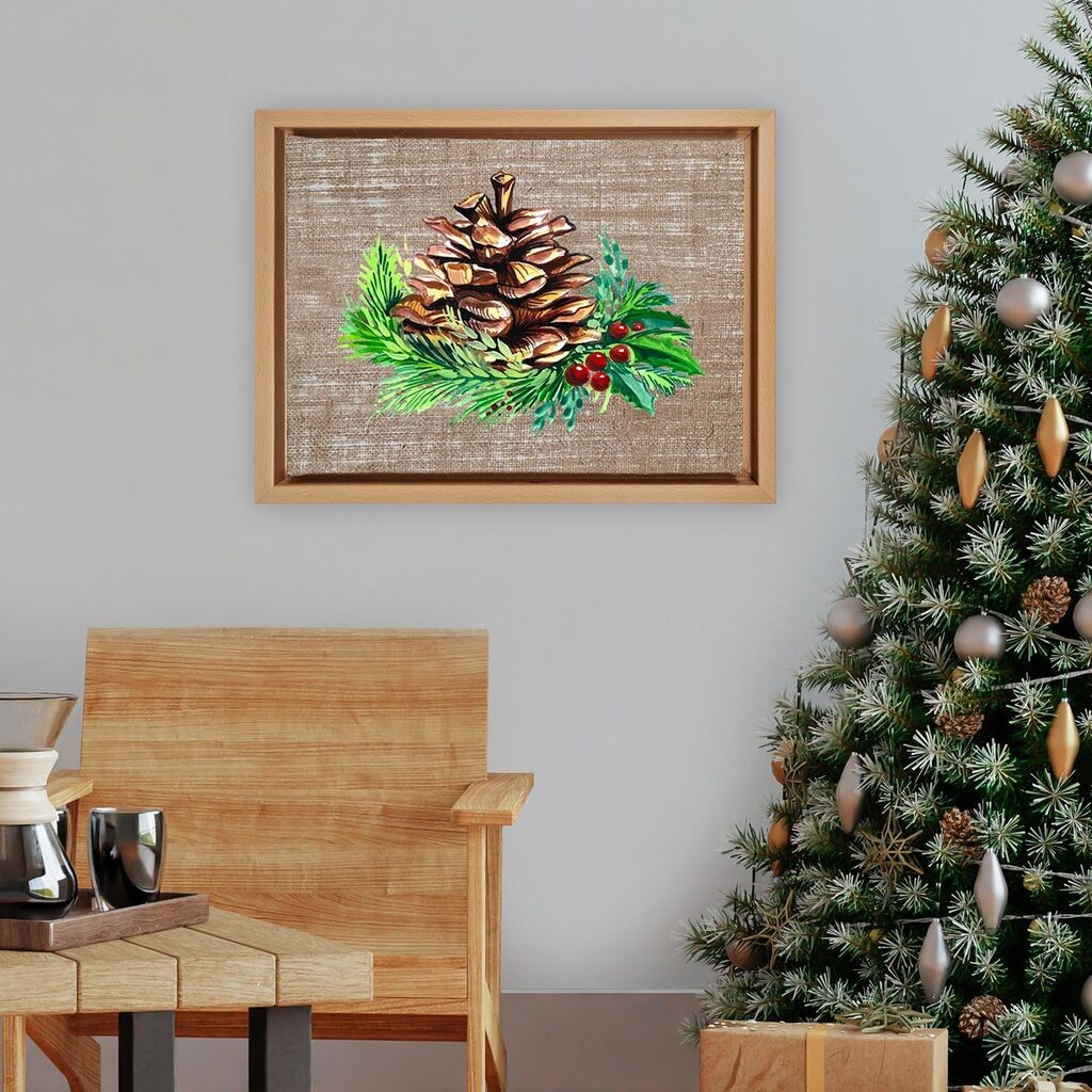 Wallity Zidna dekoracija NLJ800968, 36 x 46 cm, Šarena