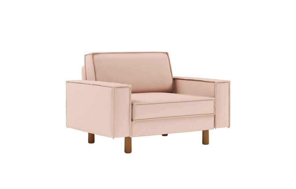 Atelier del Sofa Fotelja Sparrow Dvosjed, svijetlo ružičasta