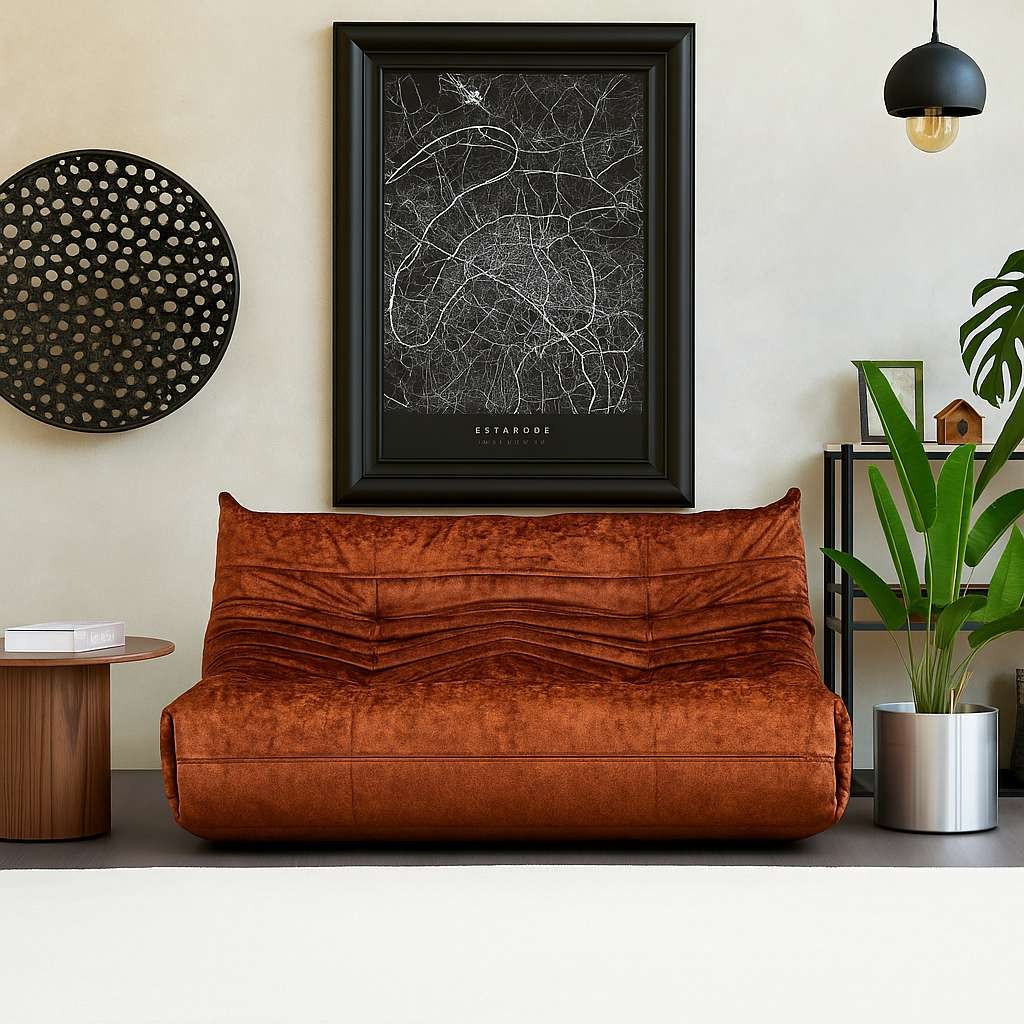 Atelier del Sofa Dvosjed Bocek, Crvena