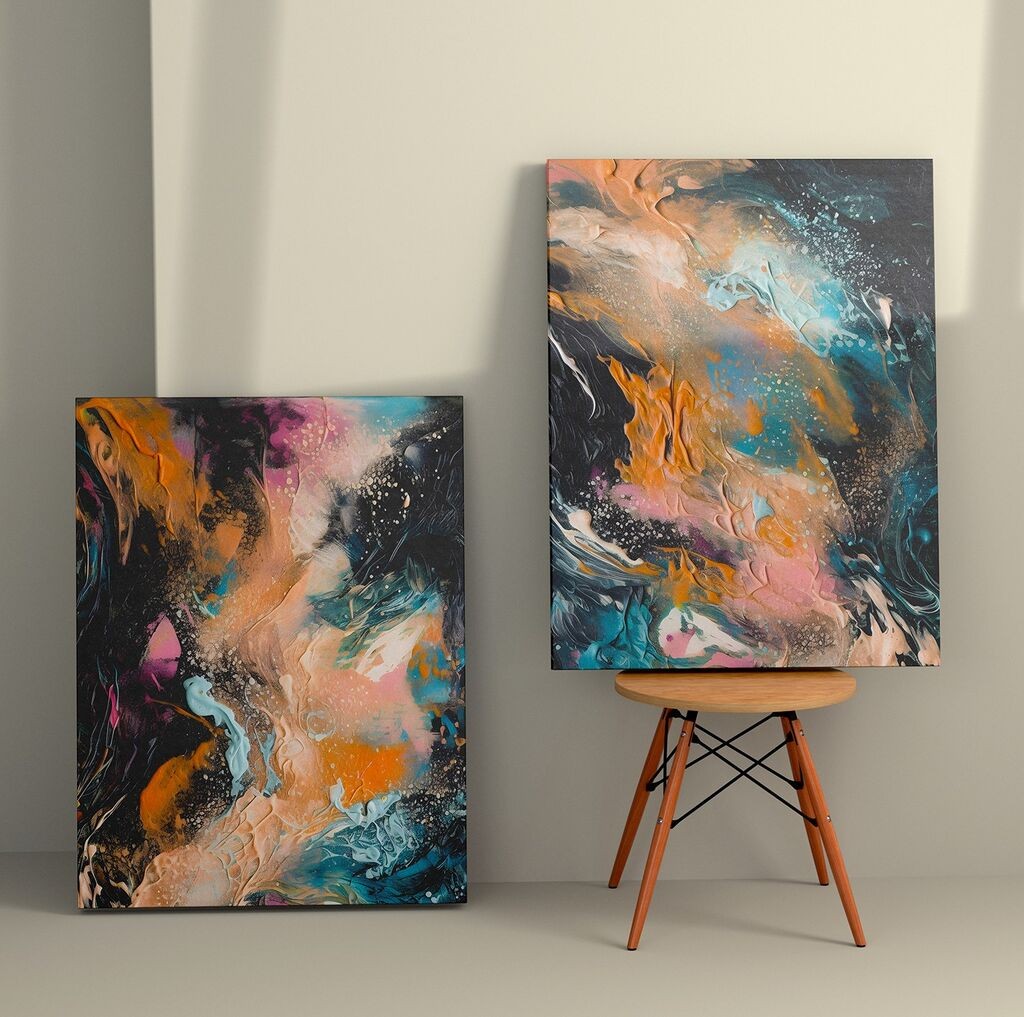 Wallity Zidna dekoracija 2KNV4388, 70 x 100cm, 2 komada