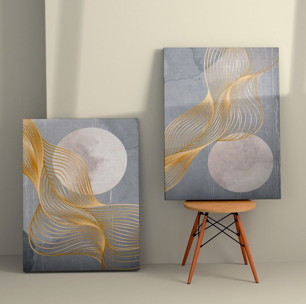 Wallity Zidna dekoracija 2KNV4276, 50 x 70cm, 2 komada