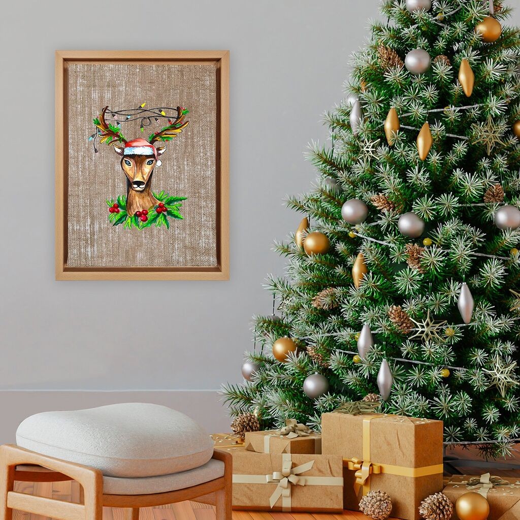 Wallity Zidna dekoracija NLJ800945, 36 x 46 cm, Šarena