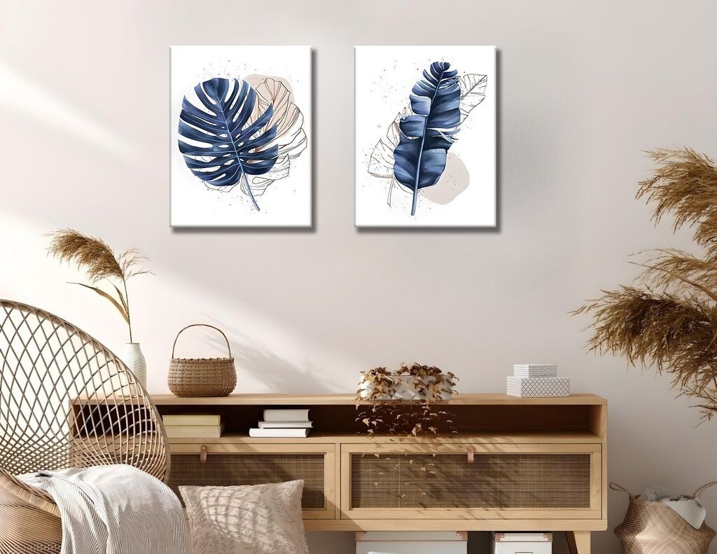 Wallity Zidna dekoracija IDC18, 30x40 cm, 2 komada