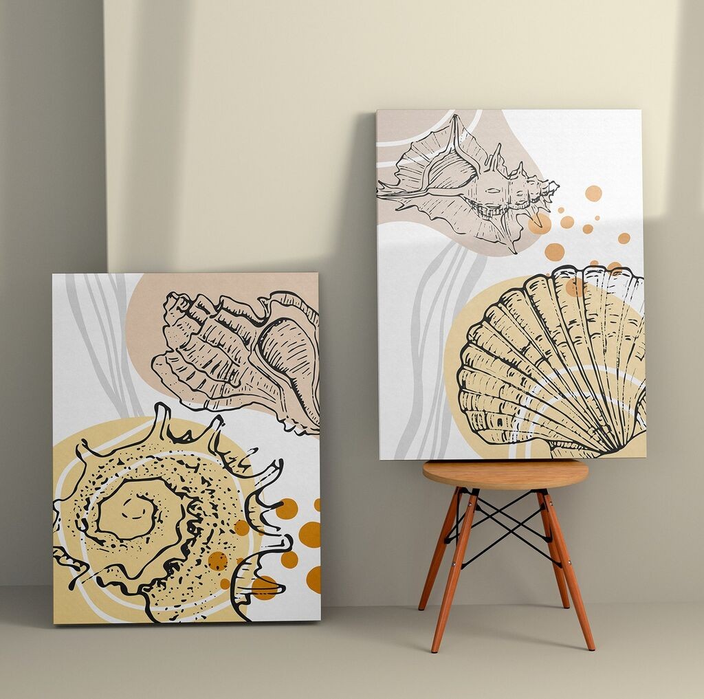 Wallity Zidna dekoracija 2KNV4364, 50 x 70cm, 2 komada