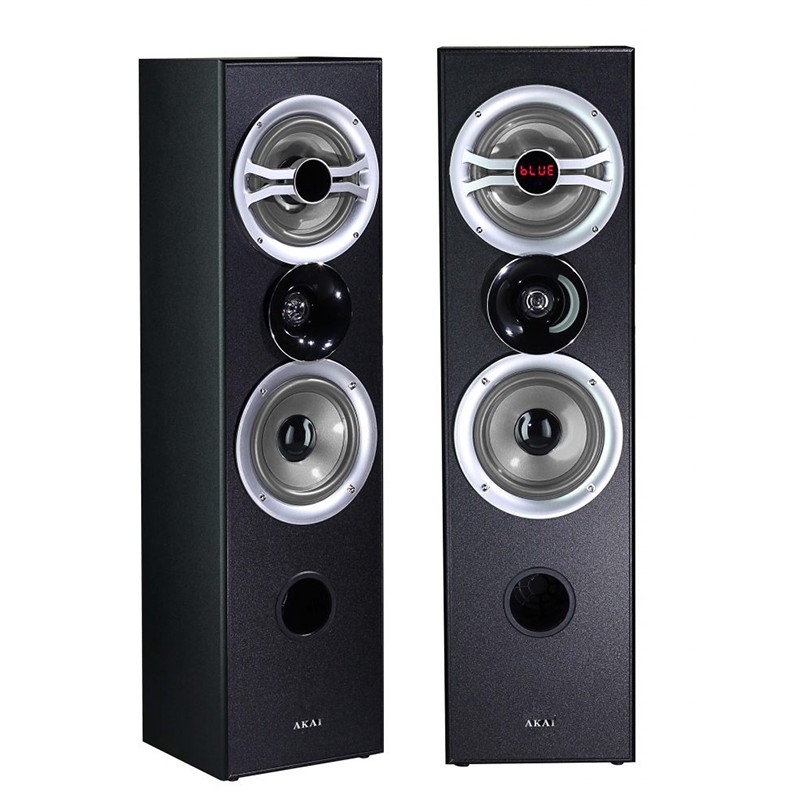 AKAI Bežični zvučnici SS048A-616, 90 dB, 2 x 40 W, Crni