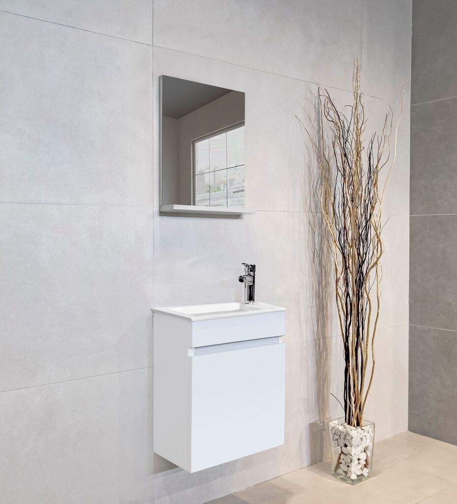 Hanah Home Fit set za kupatilo, 2 dijela, bijela