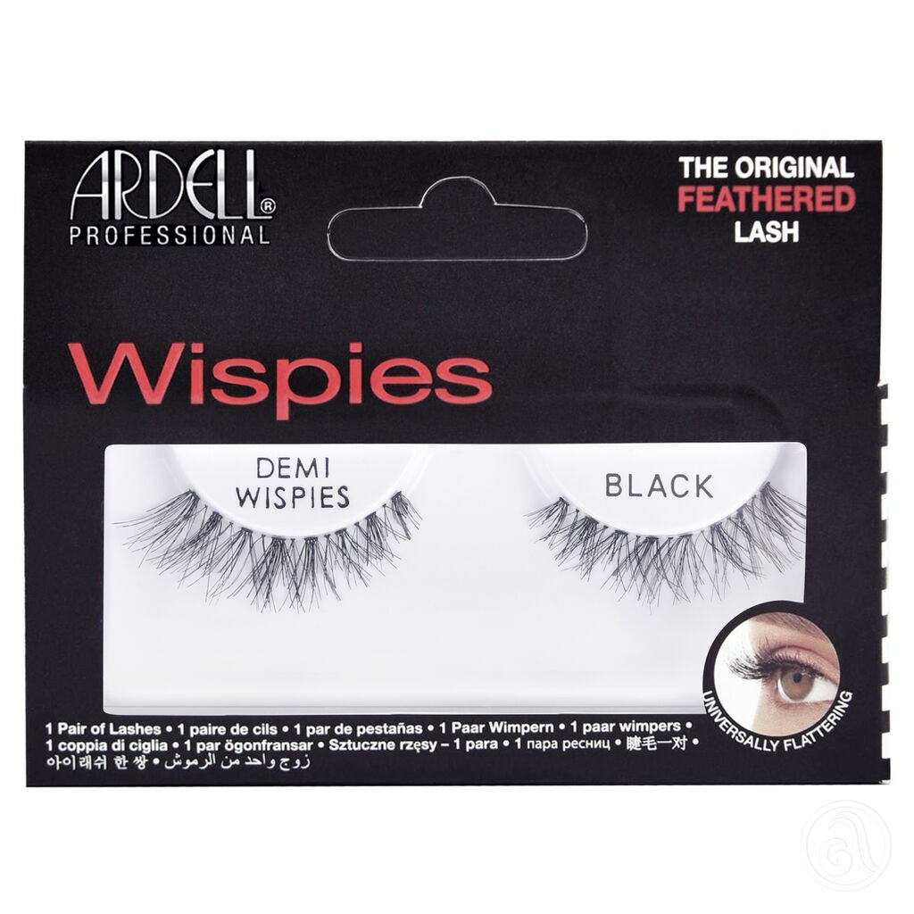 Ardell Trakaste trepavice Demi wispies, Crne