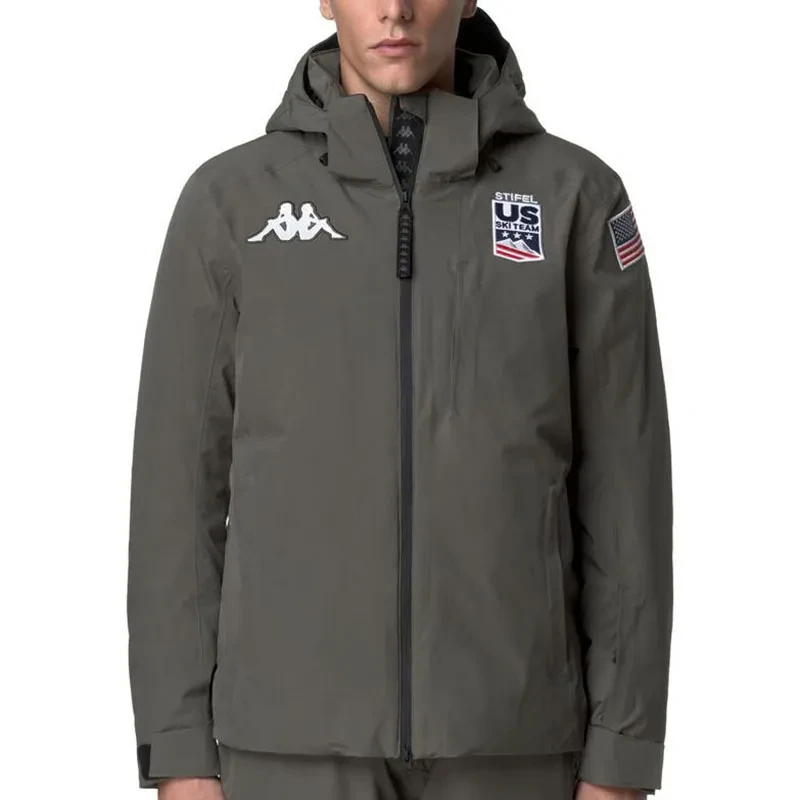 Kappa muška skijaška jakna 8CENTO 806 US, maslinastozelena